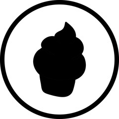 Happy birthday single vector icon