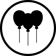 Happy birthday single vector icon