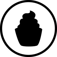 Happy birthday single vector icon