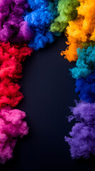 Fototapeta premium Discover how to enhance your artistic projects using vibrant and colorful smoke effects for stunning visual impact.