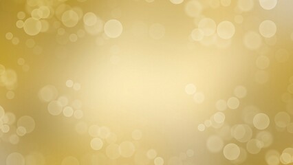 Abstract bokeh backgrounds on gold backgrounds in Christmas Holiday , illustration Wallpaper