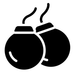 Bombs Solid Icon