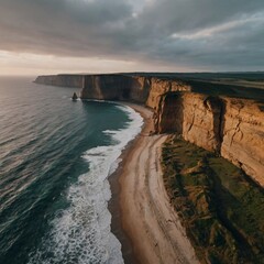 cliffs of moher at sunset