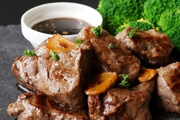 牛肉ヘレ　サイコロステーキ
