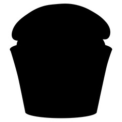 Happy birthday simple vector icon