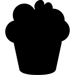 Happy birthday simple vector icon