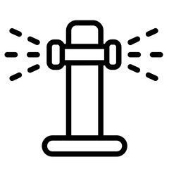 Drip irrigation Line Icon