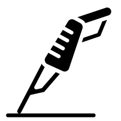 Handheld vacuum Solid Icon