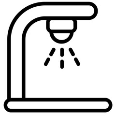 Irrigation Line Icon