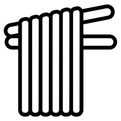 Noodle Line Icon