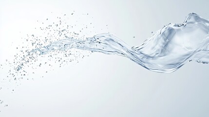 Captivating Flow of Water: Elegance in Motion and Light