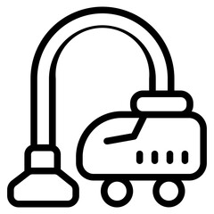 Vacuum cleaner Line Icon