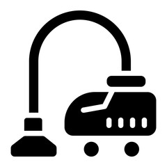 Vacuum cleaner Solid Icon