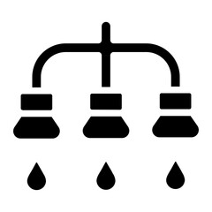 Water pump Solid Icon