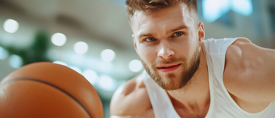 Basketball player demonstrates speed and agility in defensive drill