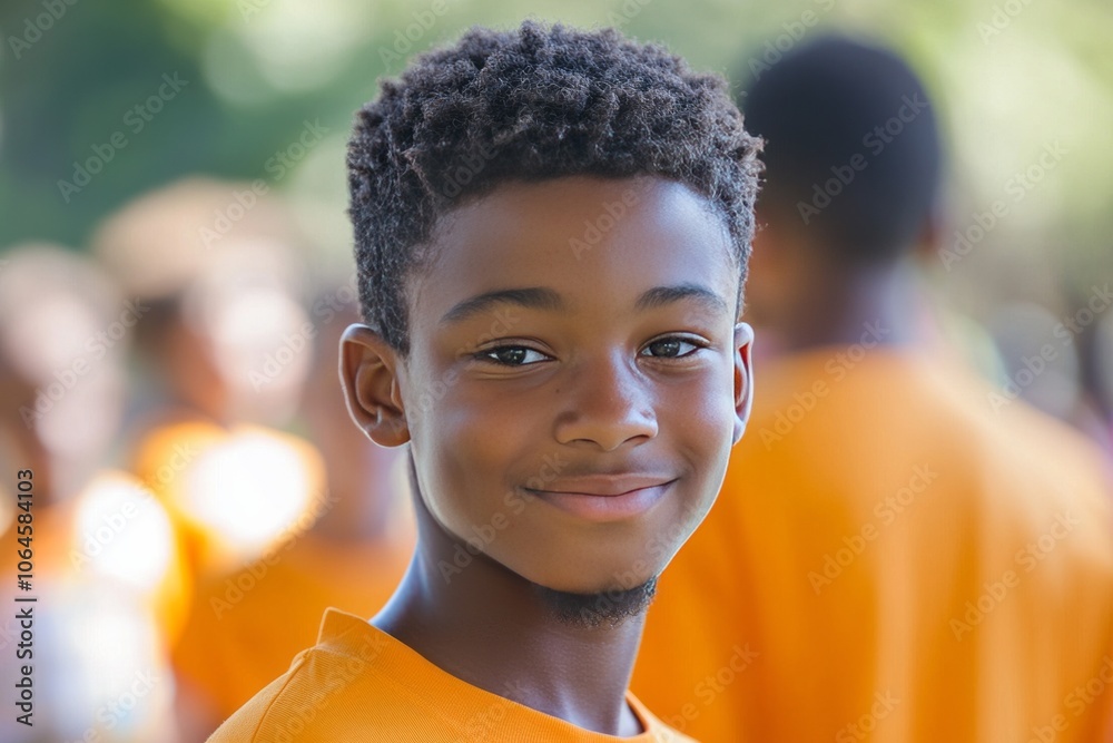 Wall mural A nonprofit creates a mentoring program for at-risk youth, connecting young people with positive role models