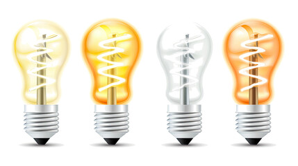 Wind Energy Light Bulbs Featuring a Wind Power Plant Icon Design Generative AI