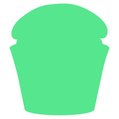 Happy birthday single vector icon