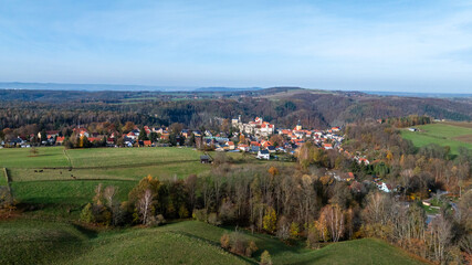 Obraz premium Hohnstein Herbstimpressionen