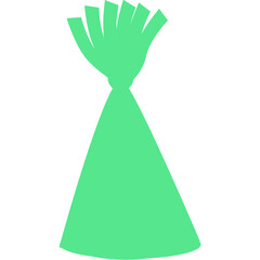 Happy birthday single vector icon