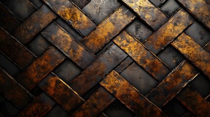 Gritty Grunge Metallic Textured Abstract Industrial Background