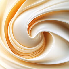 Swirling Cream Texture