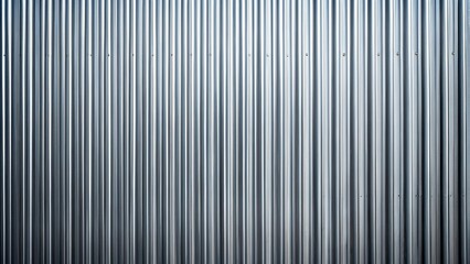 Obraz premium Corrugated metal sheet background texture, industrial design