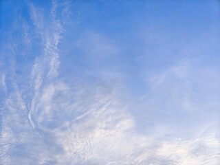 blue sky with clouds