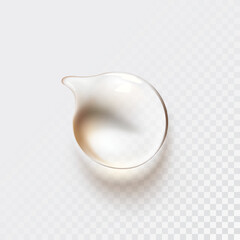 투명하고 컬러풀한 물방울