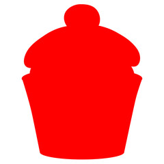 Happy birthday single vector icon