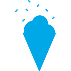 Happy birthday single vector icon