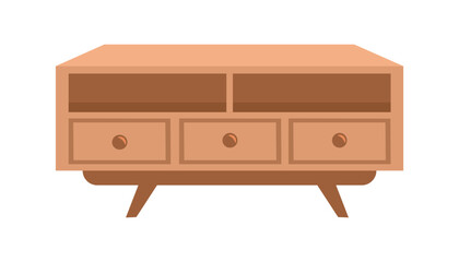 Buffet Illustrations for Classic and Contemporary Space. Buffet Illustration. Bold Sideboard Illustrations. Decorative Sideboard Illustrations. Furniture. Magazine shelf. 