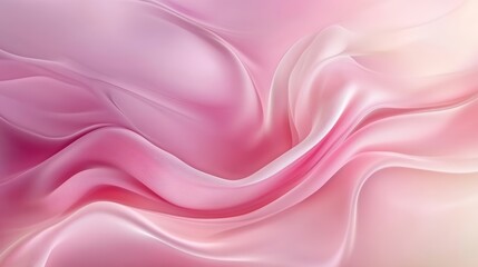 Obraz premium Abstract pink background with flowing smooth lines, elegant design for modern decor and creative projects