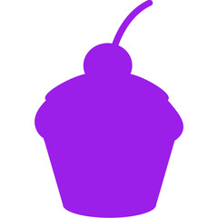 Happy birthday single vector icon