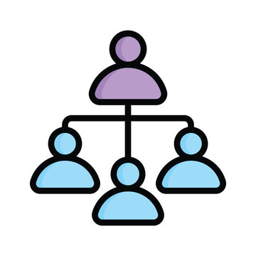 recommend clip art: A group of people representing organizational hierarchy