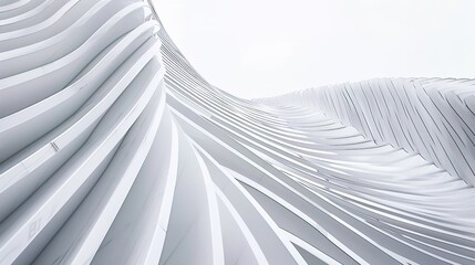 Grey White Line Building Structure 3D Background - a modern and architectural visual. The grey and white lines create a striking and structured atmosphere.