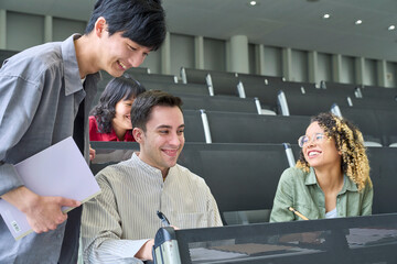 lecture, university student, student, classroom, multinational, global, international student,...