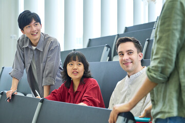 university student, student, study, lesson, people, person, classroom, multinational, global,...