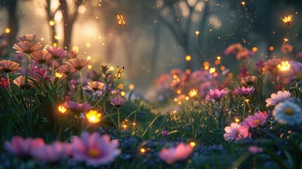 Magical Firefly Meadow