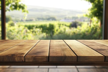 Obraz premium Modern Interior Design. Empty Urban Loft with Wooden Flooring and Abstract Art Decor