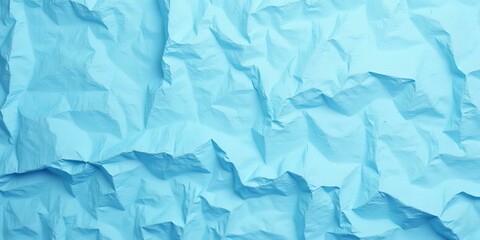 Obraz premium Crinkled Paper Texture Background In French Blue Color