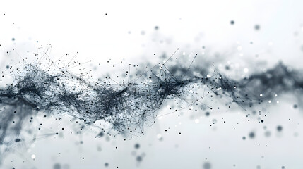 Technology sense white space background, incredible detail pluripotent cyberspace, future network banner design