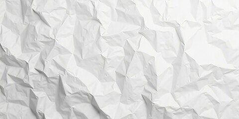 Obraz premium Crinkled Paper Texture Background In Silver Color