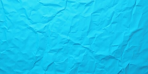 Obraz premium Crinkled Paper Texture Background In Blue Color