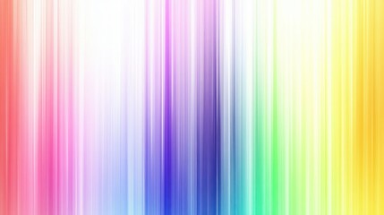 Simple rainbow background with light, vibrant colors against white, perfect for minimalist design