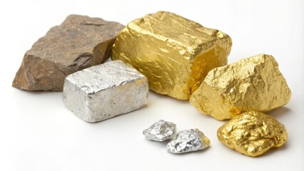 a set of different stones