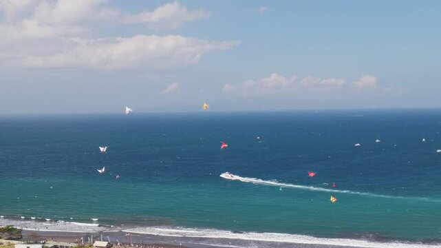 Balinese Jagan Long Tail Gigantic Kite In Bali