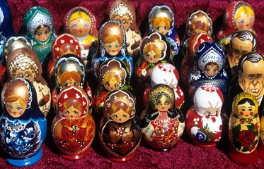 Russian painting color of the paint is handmade