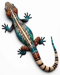 Naklejka premium TRIBAL TATOO トライバル タトゥ 刺青 トカゲ