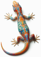 Naklejka premium TRIBAL TATOO トライバル タトゥ 刺青 トカゲ